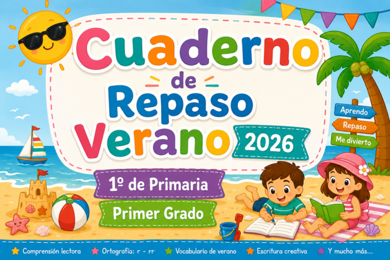 Cuaderno de Repaso Verano 2026 4º de Primaria y Cuarto Grado - Imagenes ...