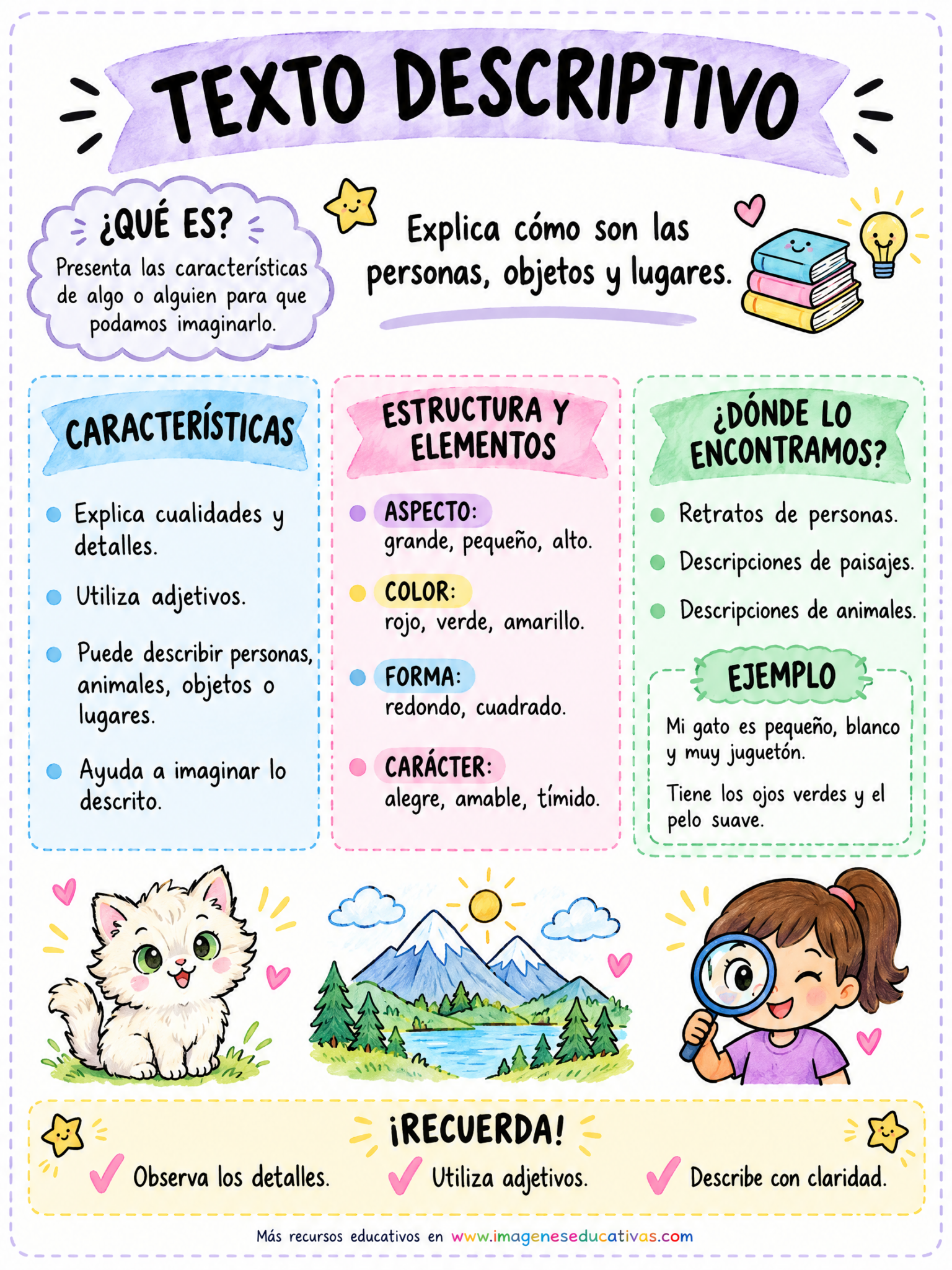 Tipos de Textos Infografías y Apuntes para Repasar Lengua en Primaria ...
